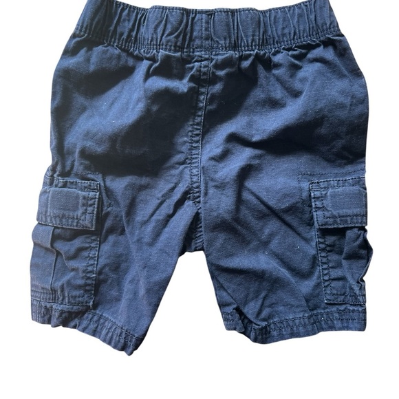 Children’s Place Boys Navy Blue Cargo Shorts | 2T - Picture 2 of 4